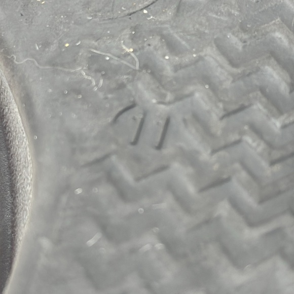 Black Wedge Sandals with Elastic Straps Size 11 SKT8242B - Picture 8 of 8